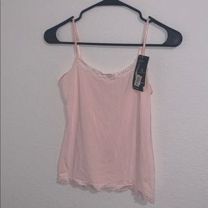 NWT PINK JOCKEY CAMISOLE
